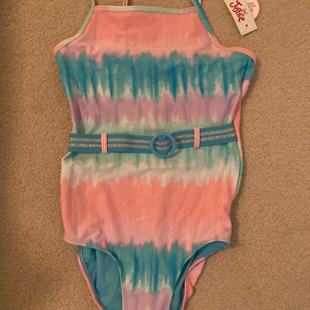 Justice one piece bathing suit- BRAND NEW! NWT!